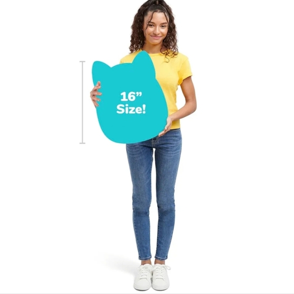 Squishmallows Original 16-Inch Boyle Blue Fruit Bat Brand NEW - Picture 2 of 5